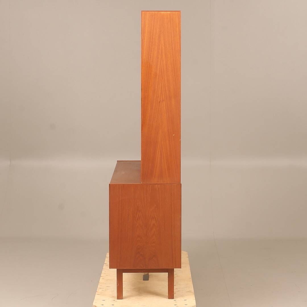 BOOKCASE CHEST Vintage in teak 1960 Sweden
