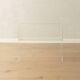Minimalist side table from the 1960s made of acrylic glass