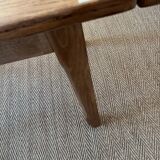 Extendable farmhouse table with 2 vintage leaves