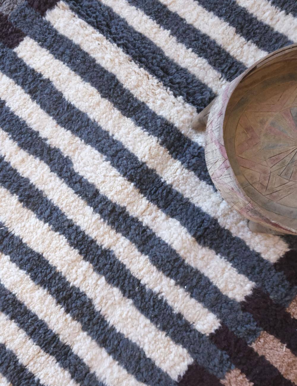 Tapis Contemporain à Rayure - 300 x 253 cm