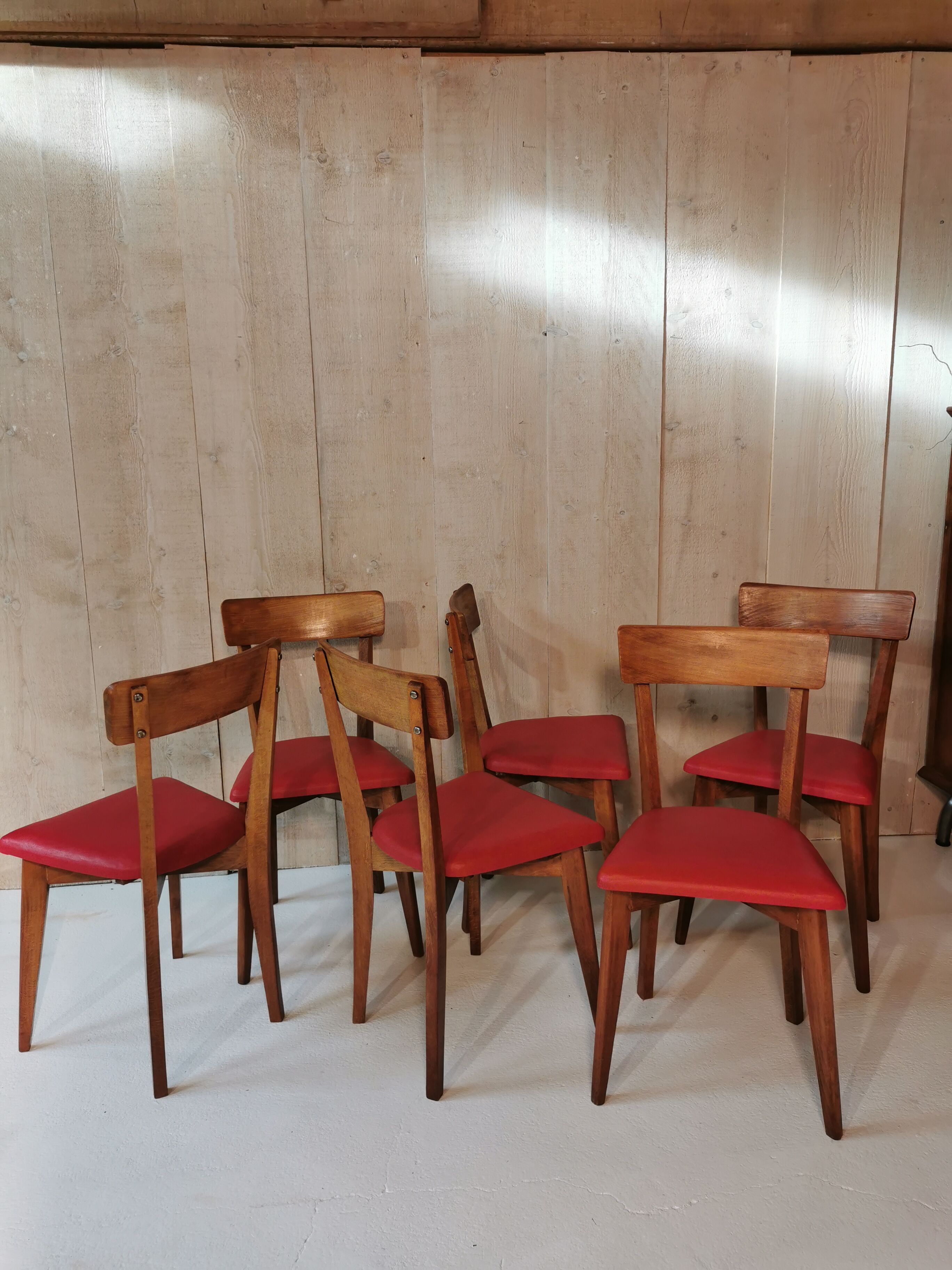 6 bistro chairs