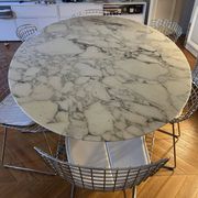 Florence Knoll Oval Table - Formerly from the Bank of France