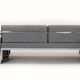 Bauhaus tubular steel sofa restored by Robert Slezak, 1930s.