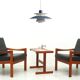 Lounge chairs by Illum Walkelsø for Niels Eilersen, 1960s