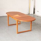 Dining table in solid teak, Denmark, 1960's