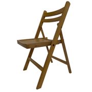 Set of four vintage wooden folding chair minimalism design 60s