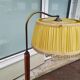 Floor lamp - wood - cane - glass