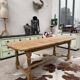 1960s oak farmhouse table