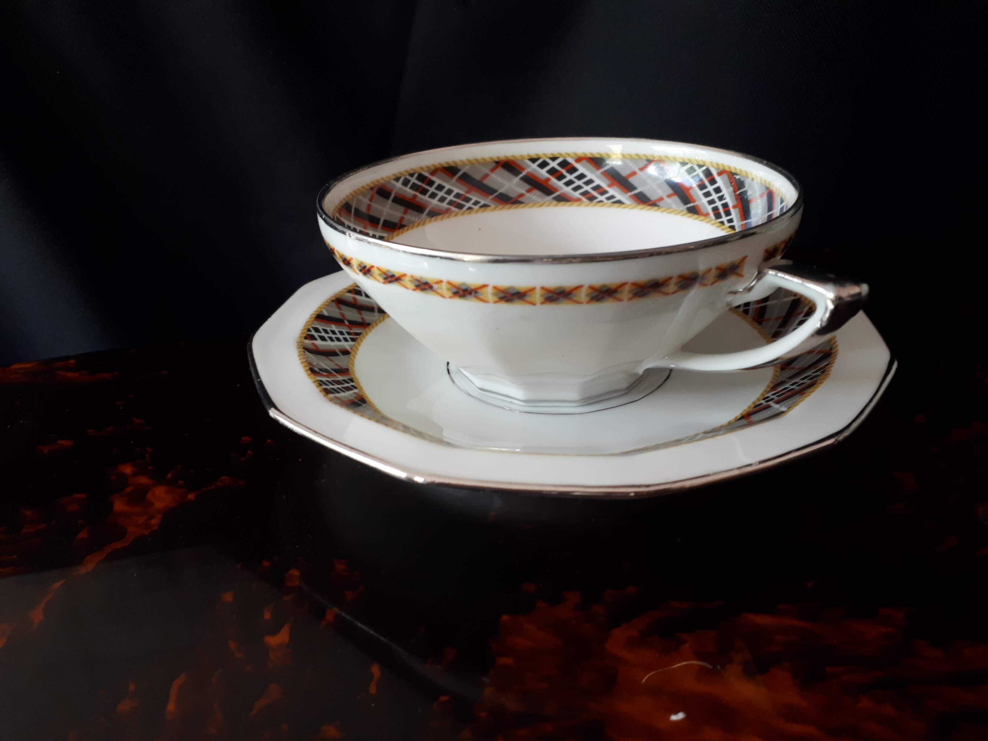 Art deco porcelain service Bernardaud Limoges