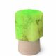 Art Deco ceiling light in uranium glass (ouraline) – Czechoslovakia – year