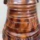 Important carved wooden jar