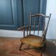 Old seat high chair baby late 19th century