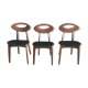 Set of 3 Roger Landault chairs for Sentou