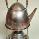 Silver plated EMF teapot and burner