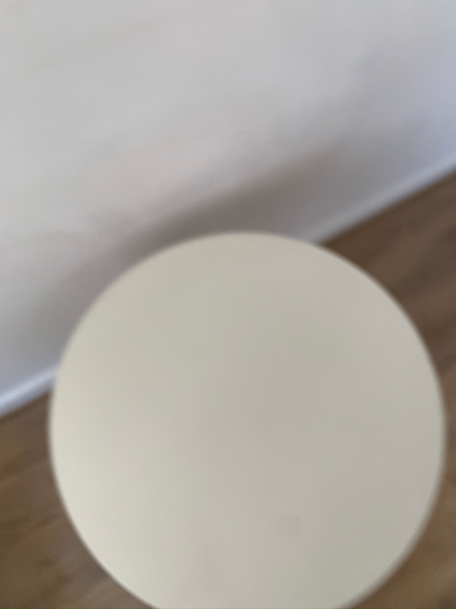 Side table with tulip foot