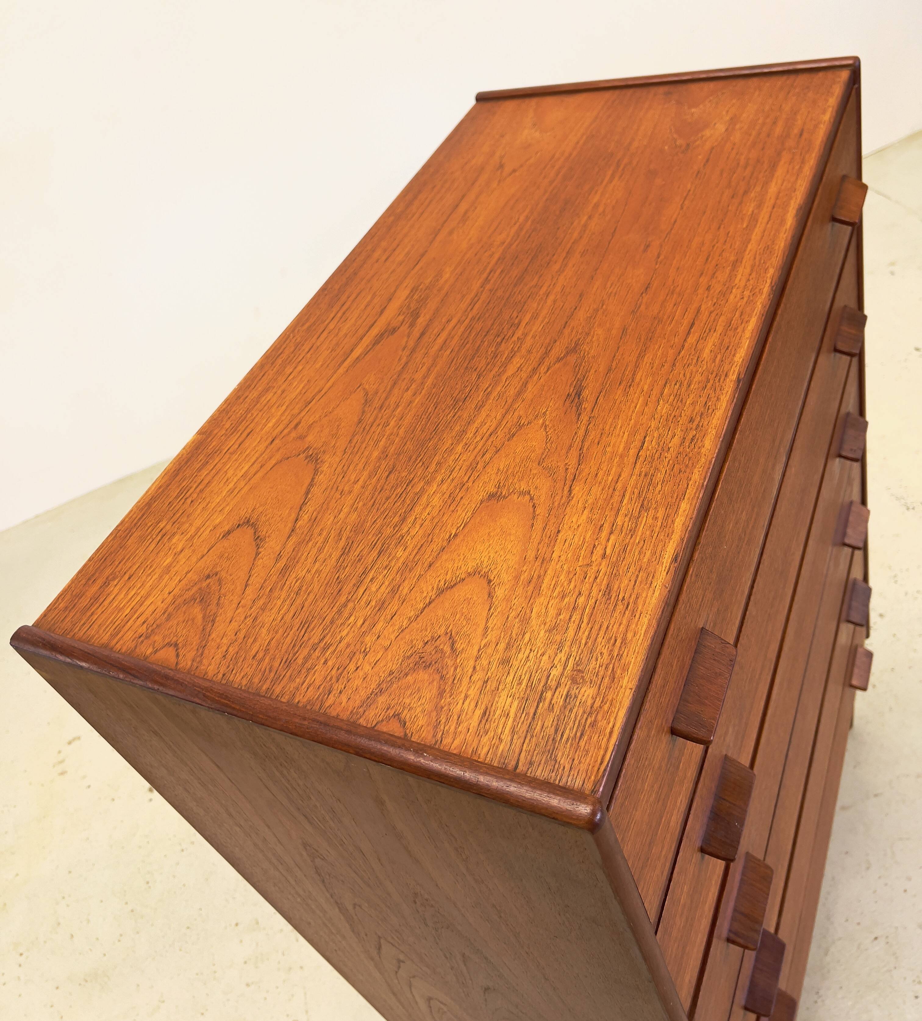 Poul Volther Teak Chest Of Drawers, 1950s.