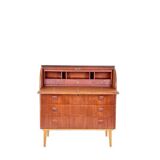 Vintage Danish secretaire by Egon Ostergaard for Svensk Mobelindustri