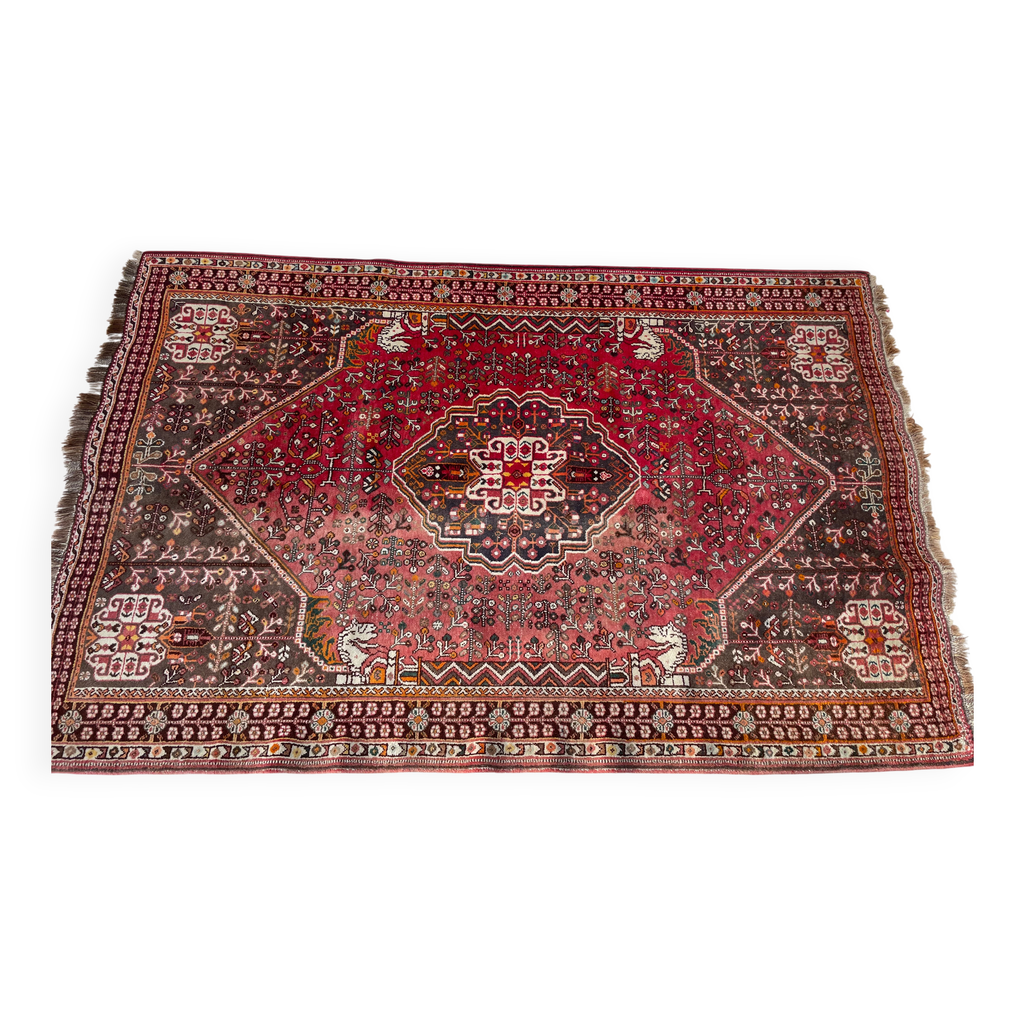 Handmade Iranian carpet 100% wool – 158 x 244 cm (image 1)