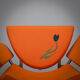 "Fauteuil 'Groeten uit Holland' par Rob Eckhardt, années 1980"