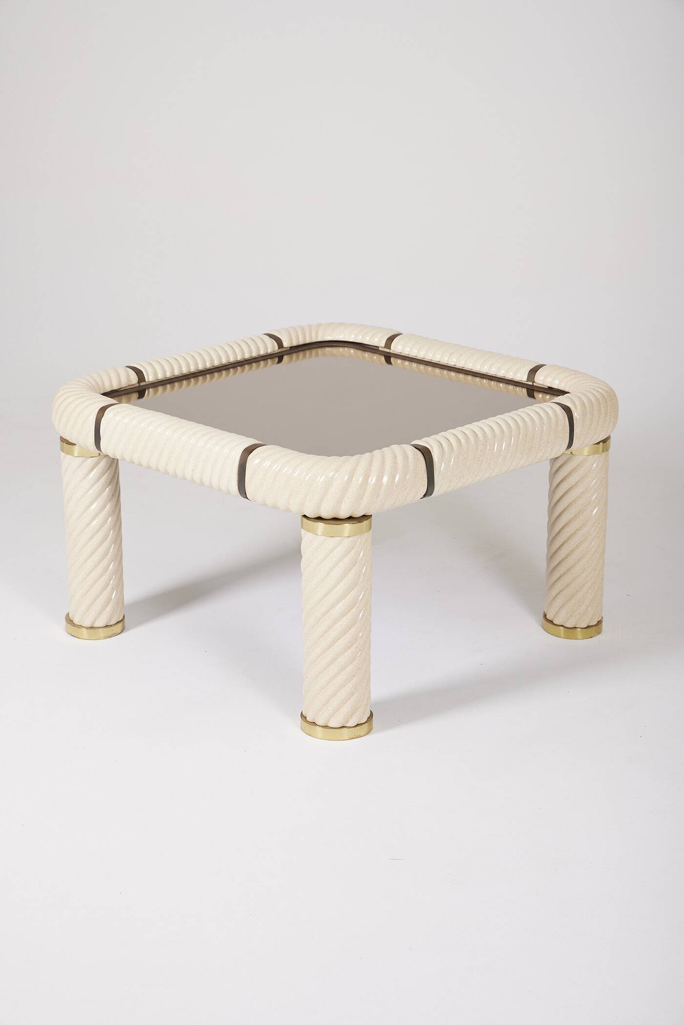 Tommaso Barbi ceramic coffee table, 1960s