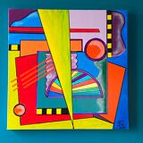 Tableau peinture acrylique