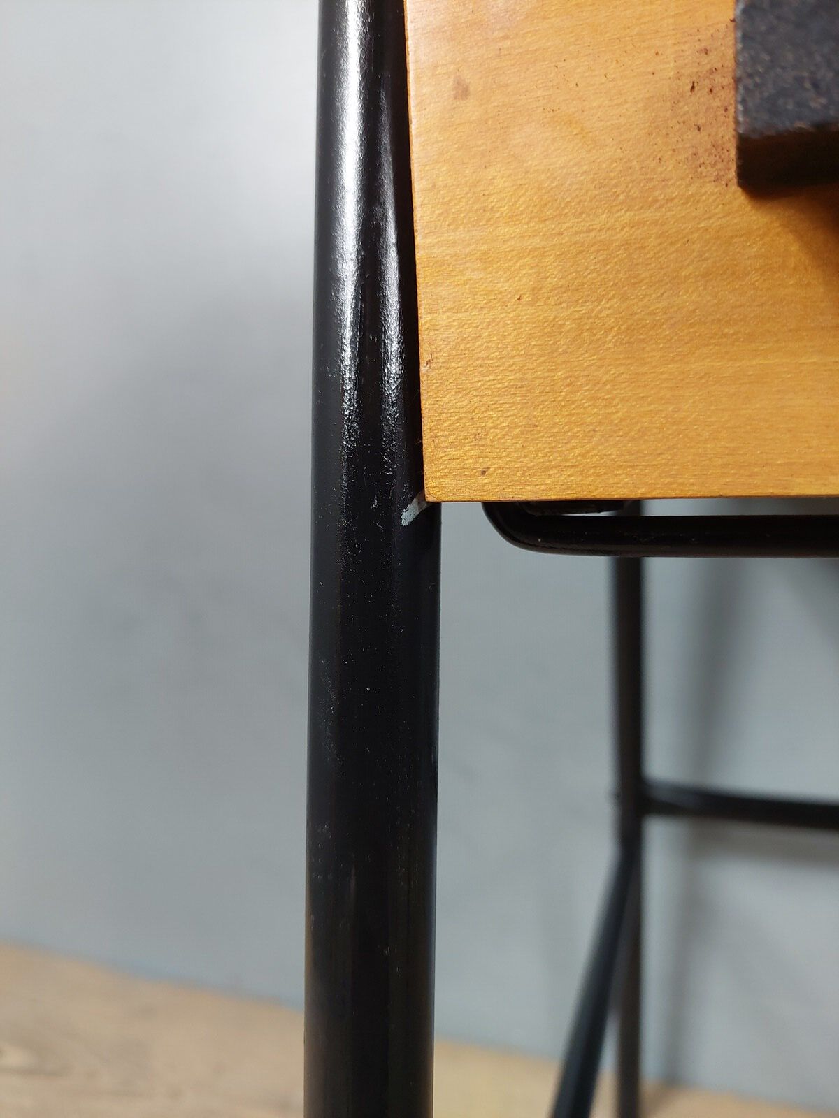 Vintage desk and children's chair set