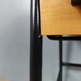 Vintage desk and children's chair set