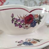 Sauce boat sur dormant Sarreguemines model Agreste