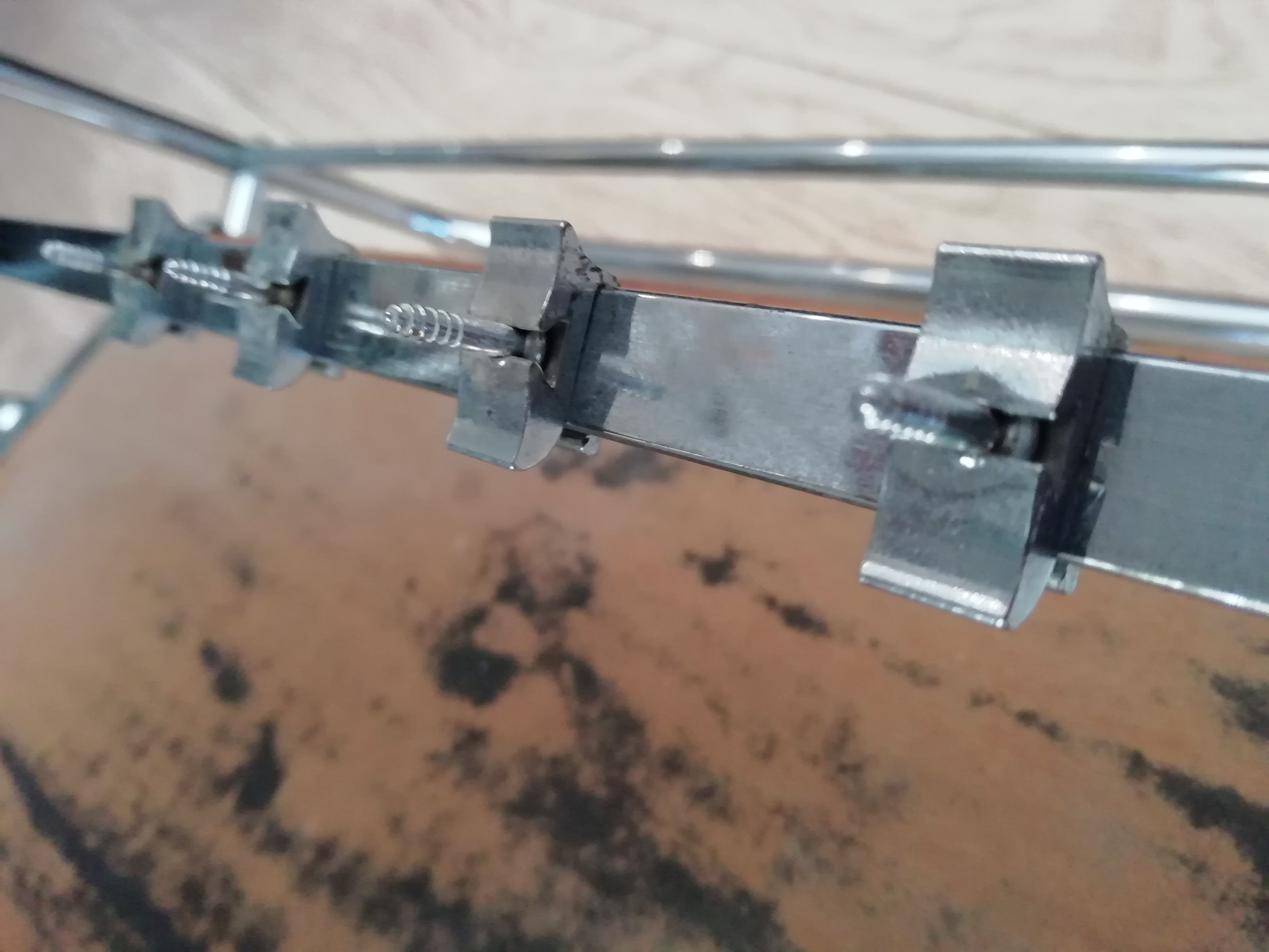 Porte manteaux chrome  miroir des années 50