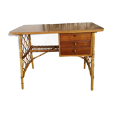 Bureau en rotin