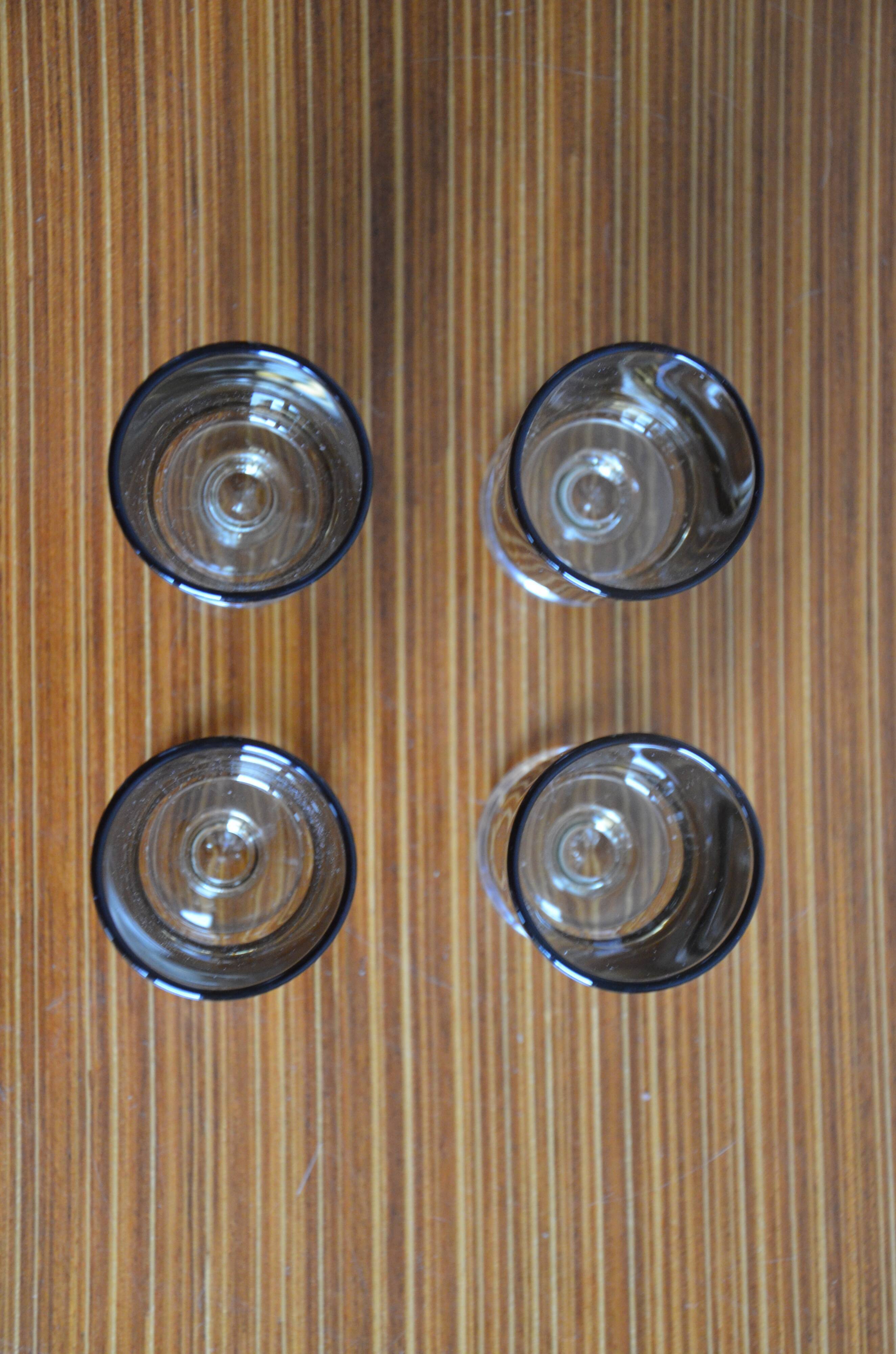 Luminarc liqueur glasses