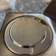 Round serving dish Jean Couzon in 18/10 stainless steel – France