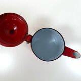 70s Polka Dot Enamel Coffee Pot - 1L