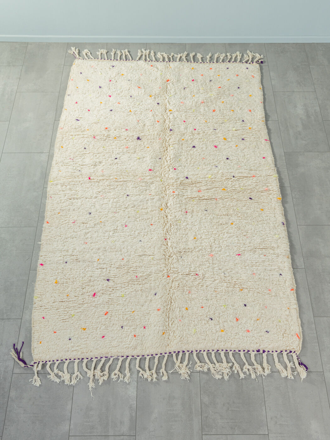 Tiny polka dots ii, berber rug, 150 x 250