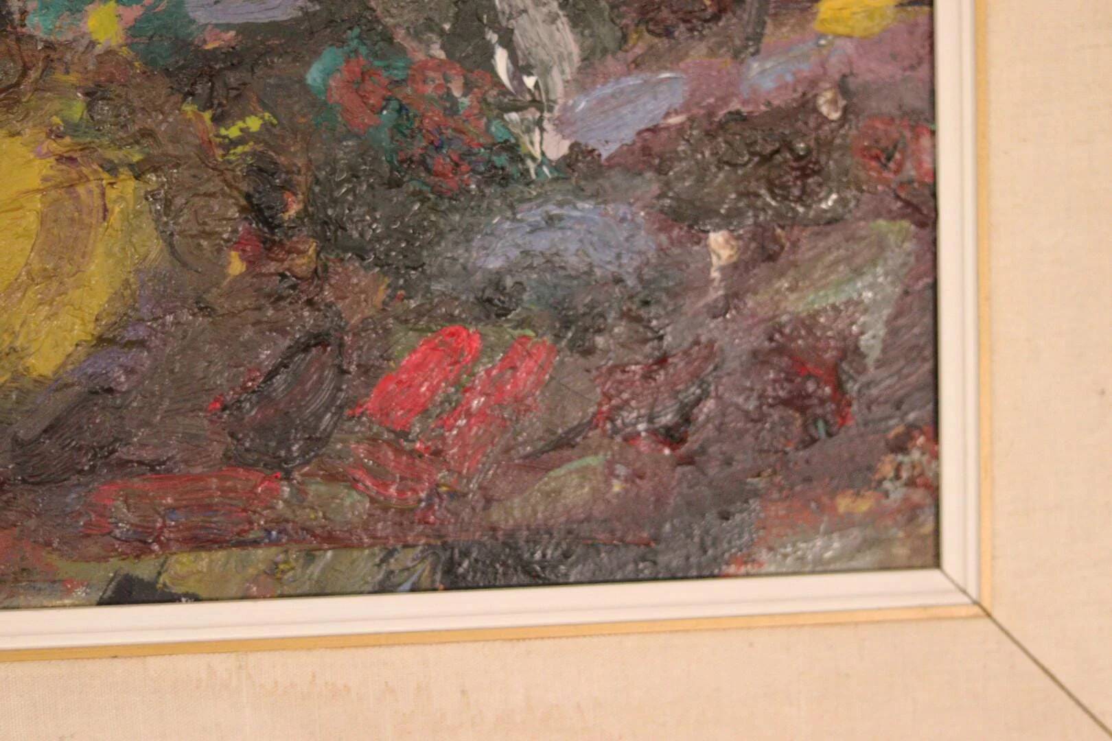 Nature morte : raisins par Kulo Green