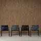 Fauteuil vintage A 320 par Wulf Schneider et Ulrich Boehme pour Thonet années 1980 en velours Polarity (ensemble de 3)