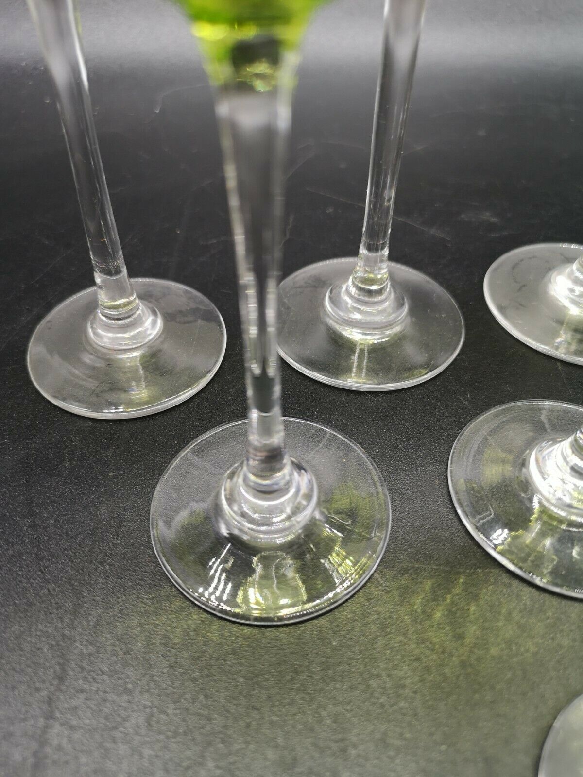 Service de 8 verres liqueur en cristal