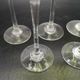 Service de 8 verres liqueur en cristal