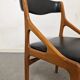 Series of 6 Scandinavian teak chairs from the 50s/60s