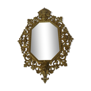 Miroir en bronze 19 ème