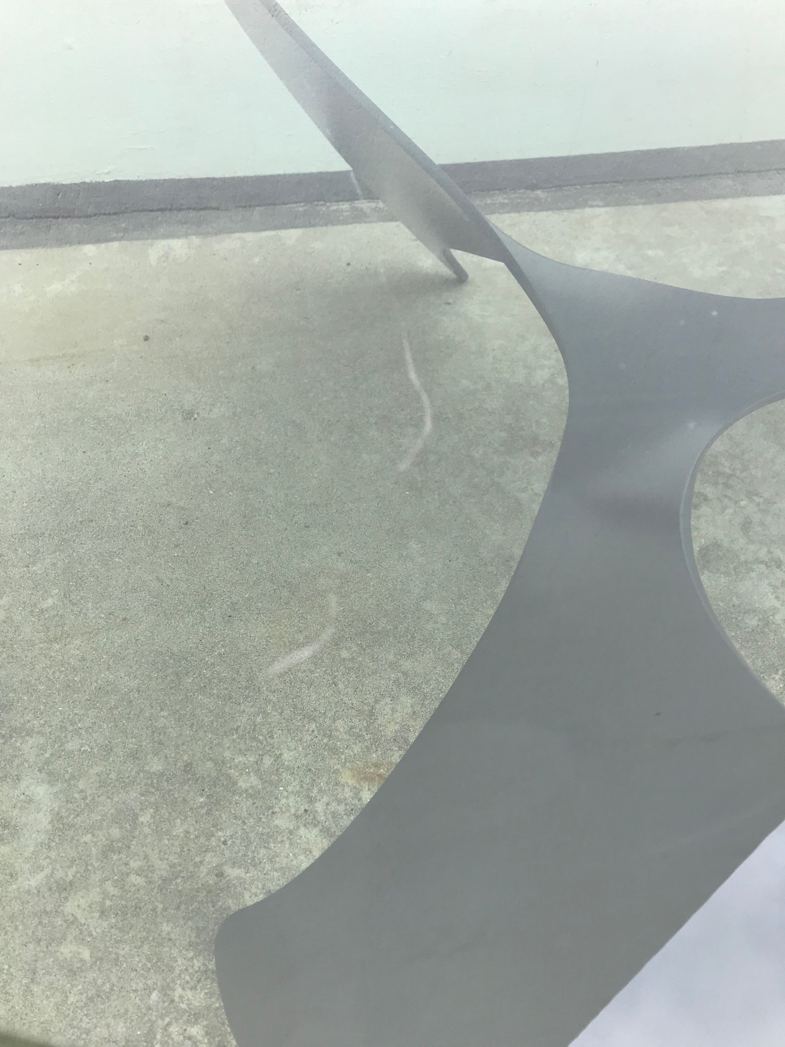 Propeller oval coffee table by Knut Hesterberg 1964