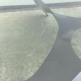 Propeller oval coffee table by Knut Hesterberg 1964