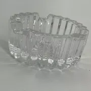 Cendrier/ vide poche en cristal vintage