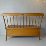 Old wooden bench for children