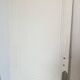 Old painted wooden interior door