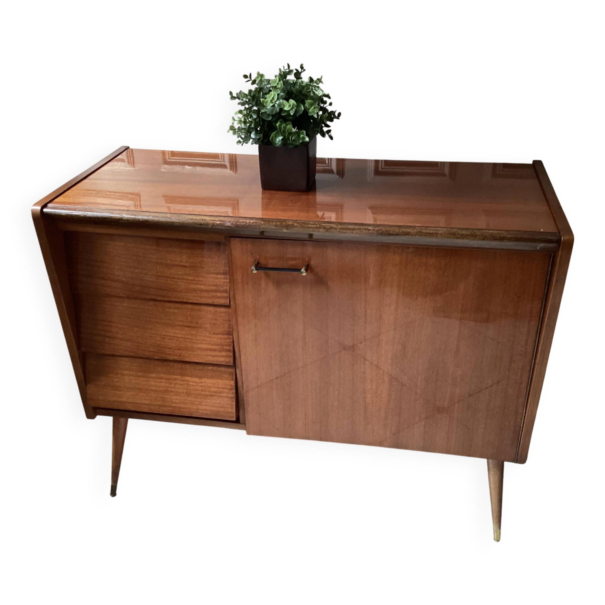 Vintage 1960s small sideboard - trade furniture.