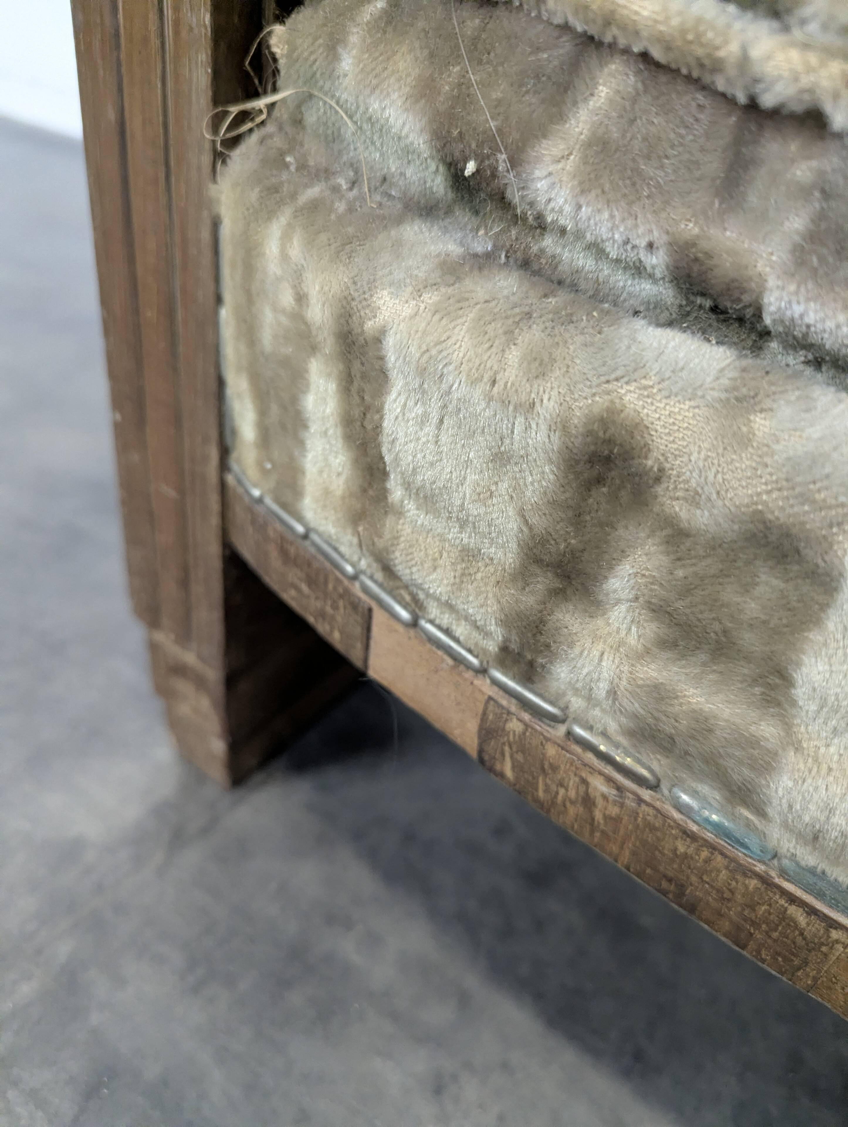 Art Deco armchair by Maurice Dufrêne in Mahogany