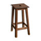 Ancient wooden workshop stool