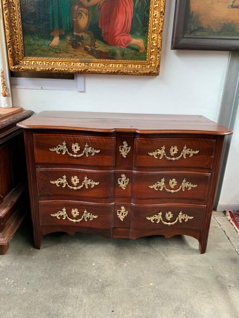French Louis XIV chest of drawers late 17th century.