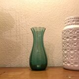 Vase transparent Scandinavian vintage